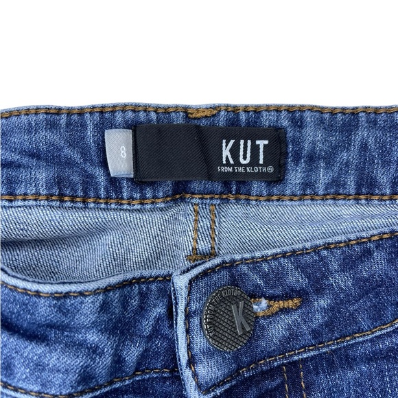Kut From the Kloth Catherine Mid Rise Boyfriend Jeans Size 8 - Picture 5 of 14